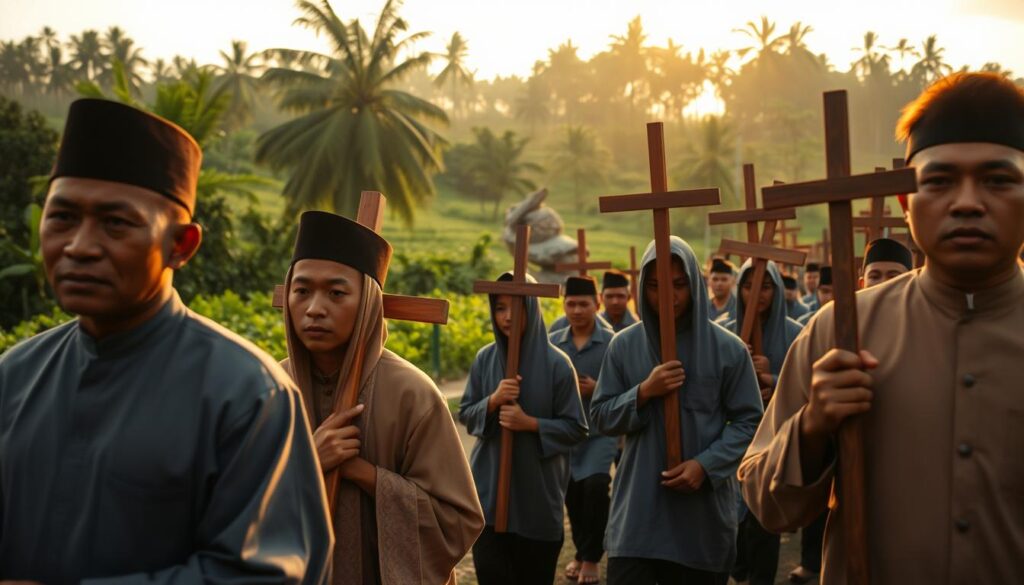 Menelusuri Prosesi Jalan Salib di Indonesia
