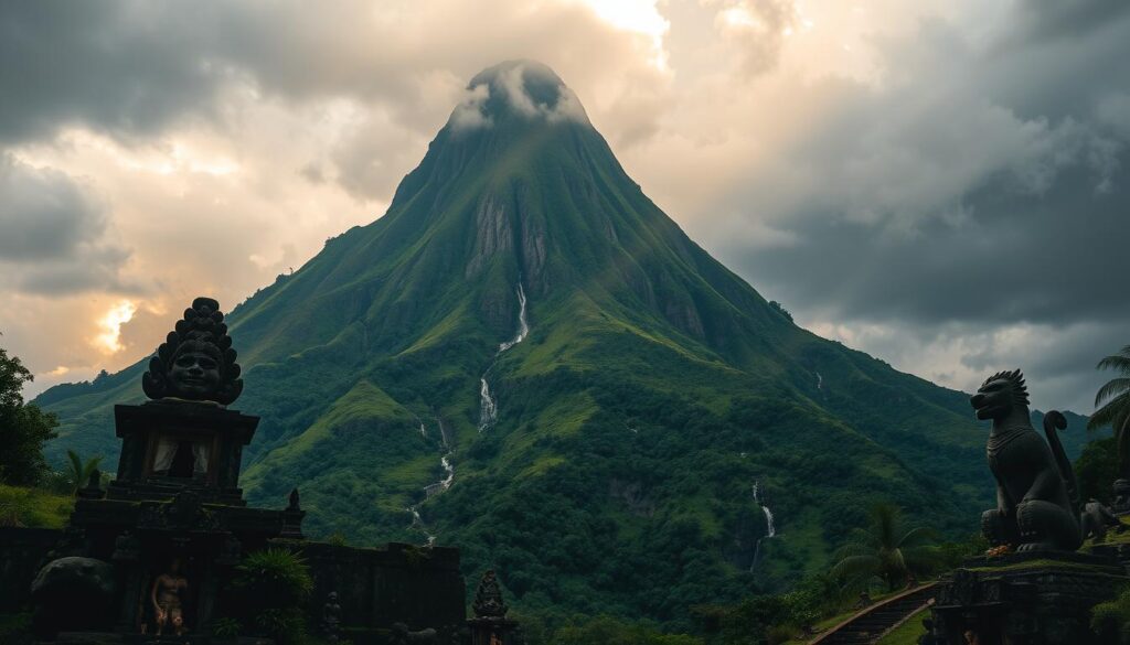 mitologi gunung