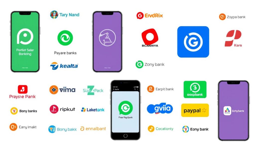 Berbagai aplikasi perbankan dan e-wallet Indonesia yang mendukung QRIS Tap Berbagai aplikasi perbankan dan e-wallet Indonesia yang mendukung QRIS Tap
